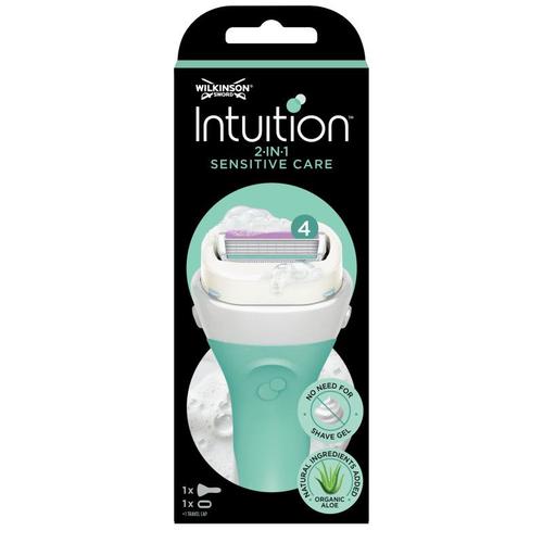 Pack De 2 - Wilkinson - Intuition 2in1 Sensitive Care - Rasoir Pour Femme 