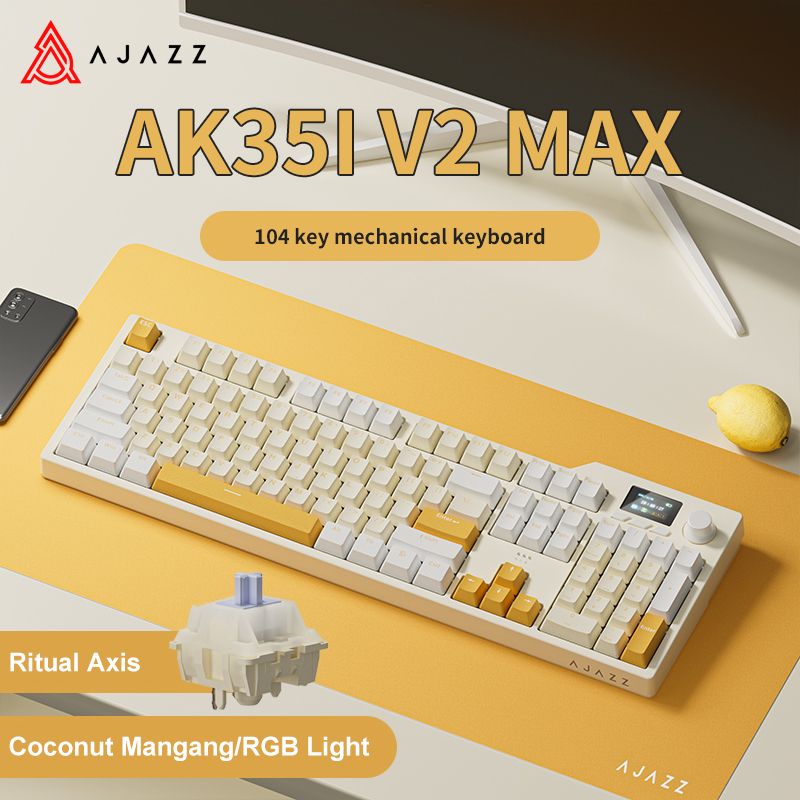 AJAZZ-AK35i V2 Max RGB wireless mechanical gaming keyboard, ... - 7