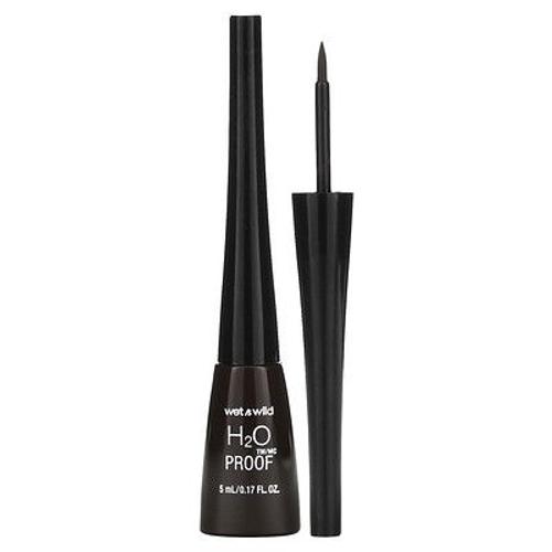 Wet N Wild Eye-Liner Liquide H2o Proof, 880 Brun Foncé, 5 Ml 