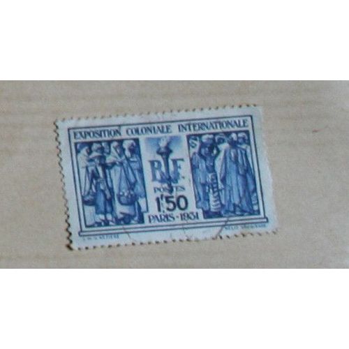 Timbre Oblitéré : Exposition Comoniale, 1931