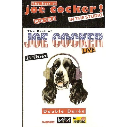 Joe Cocker K7 Audio "The Best Of - Live - In The Studio - 21 Titres"