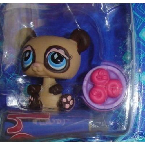 Littlest Petshop - Panda Marron Et Rose N°574