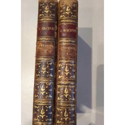 Anciens Livres Jean Racine, Théâtre Tome 1 Er 2