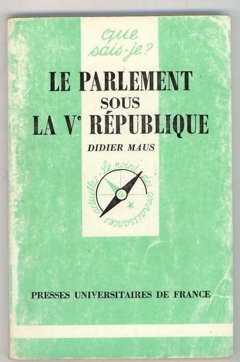 Le Parlement Sous La Ve République