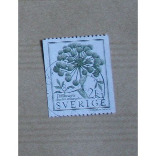 Timbre Oblitéré :  Suède