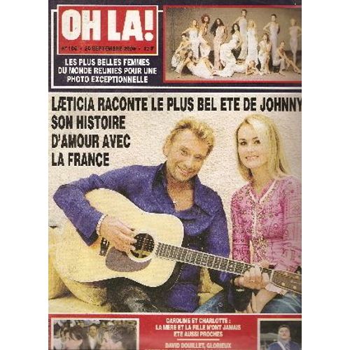 Oh La !  N° 106 : Johnny Hallyday (10p) / Caroline Et Charlotte De Monaco (6p) / Paul Mc Cartney (2p)