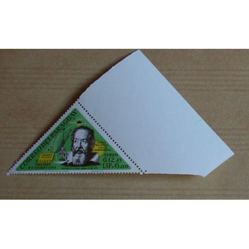 Timbre : Paraguay, Gallilée