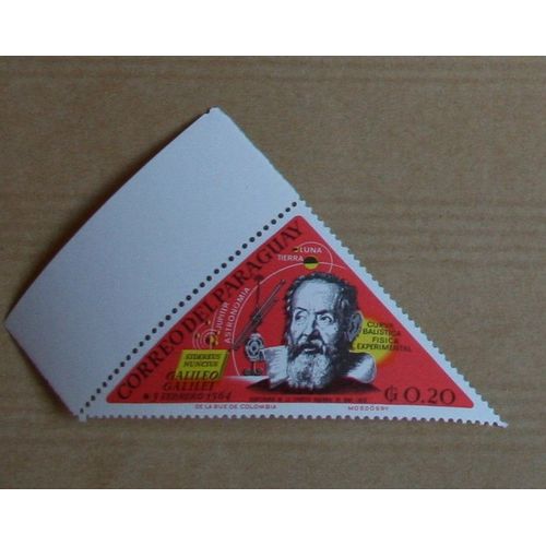 Timbre : Paraguay, Gallilée