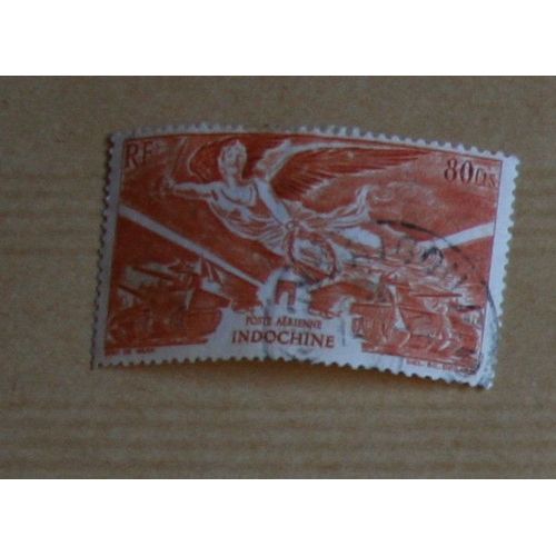 Timbre Oblitéré : Indochine, Poste Aérienne