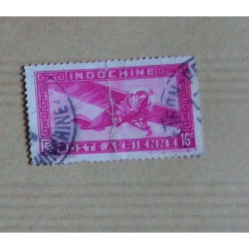 Timbre Oblitéré : Indochine, Poste Aérienne