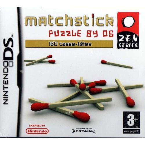 Matchstick Puzzle By Ds (160 Casse-Tètes) - Zen Series Nintendo Ds