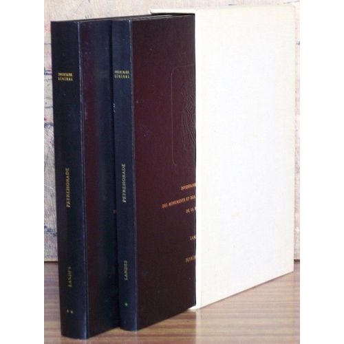 Inventaire General Des Monuments Et Des Richesses Artistiques De La France - Landes - Peyrehorade - 2 Tomes
