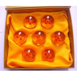 DRAGON BALL - Boule de cristal 2 étoiles 75 mm + socle