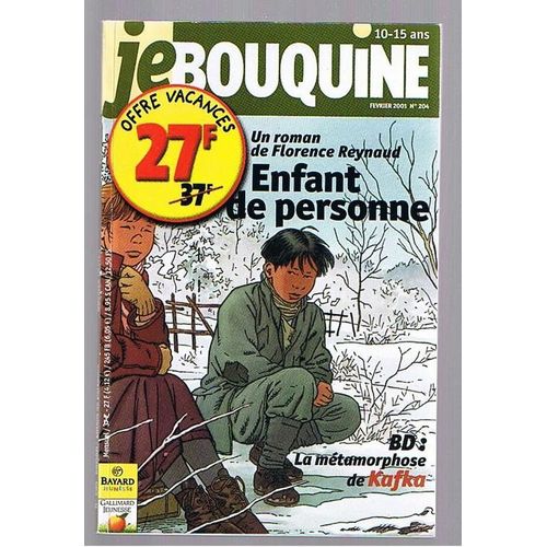 Je Bouquine  N° 204 : Enfant De Personne