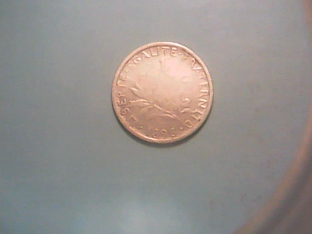 1 Franc Semeuse Argent 1898