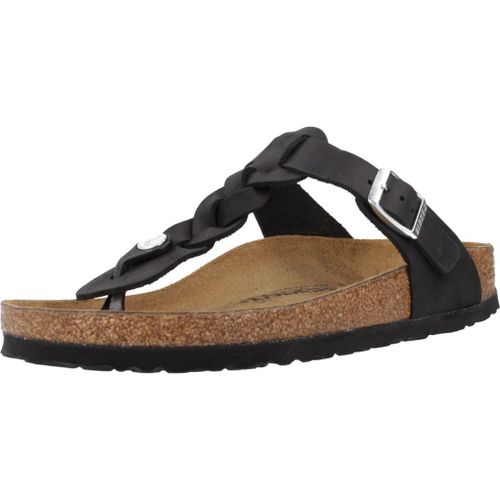Birkenstock Gizeh Oiled Leather Colour Noir