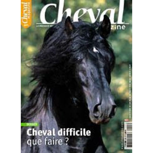 Cheval Magazine N° 415 : Dossier:Cheval Difficie,Que Faire?