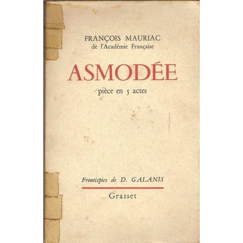 Asmodée. Pièce En 5 Actes