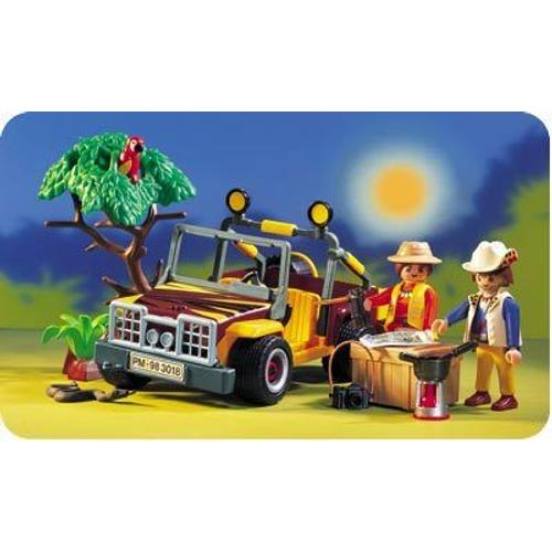 Playmobil 3018 - Explorateurs Et 4x4