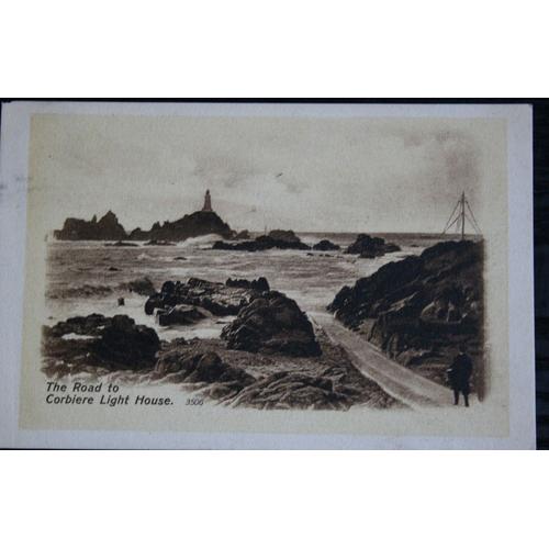 Carte Postale Affranchie : Jersey, Road To Corbiere Light House