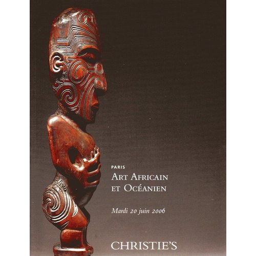 Art Africain Et Océanien . Teke, Yorouba, Baoulé, Bambara, Lobi, Dan, Senoufo, Tschokwe, Ambo, Lega, Songye, Maori, Sepik, Hopi... Vente 6/6/2006  N° 0