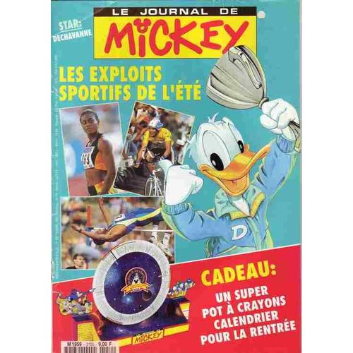 Le Journal De Mickey  N° 2150 : Les Exploits Sportifs De L'été