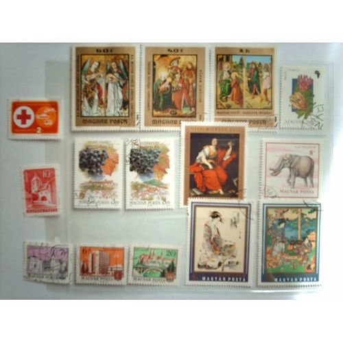 Lot 15 Timbres Magyar-Hongrie
