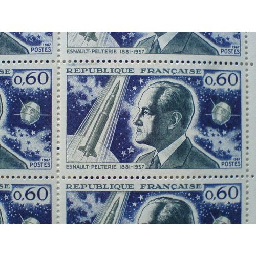 Bande De 5 Timbres Neufs Esnault Pelterie Yt 1526