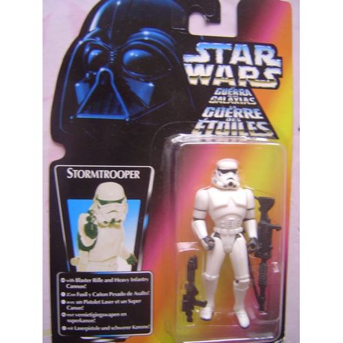 Star Wars - La Guerre Des Etoiles - Stormtrooper   - Avec Un Pistolet Laser Et Un Super Canon   (1995)