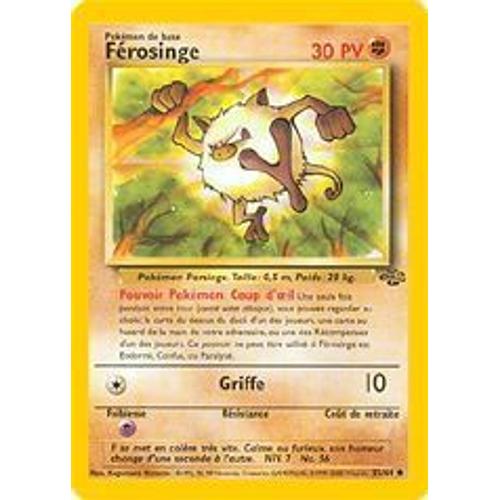 Pokemon  Ferosinge      N° 56 -   55/64