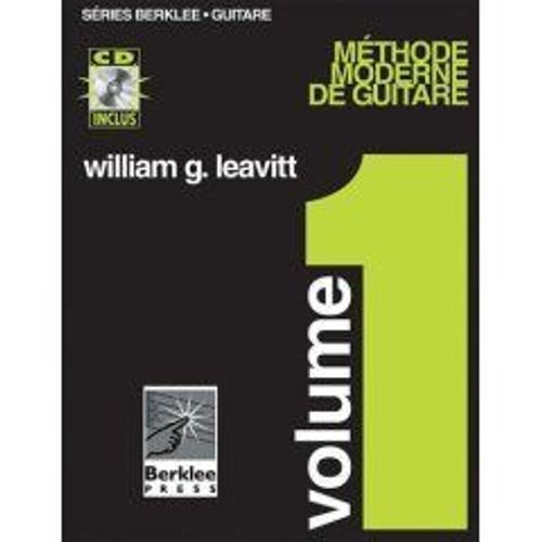 Modern Method For Guitar, Vol 1. - French Edition, Book With Online Audio