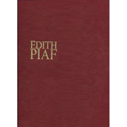 Edith Piaf Coffret 10 Disques Plus Livret