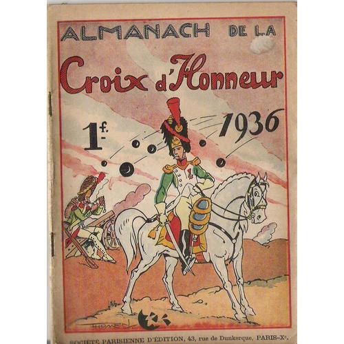 Alamanach De La Croix D'honneur 1936  N° 0