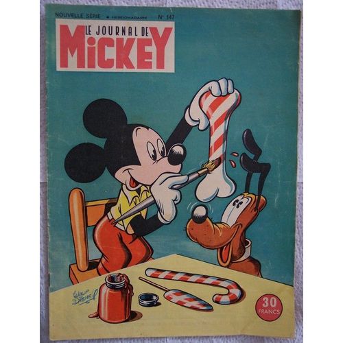 Le Journal De Mickey N 147/ 1955