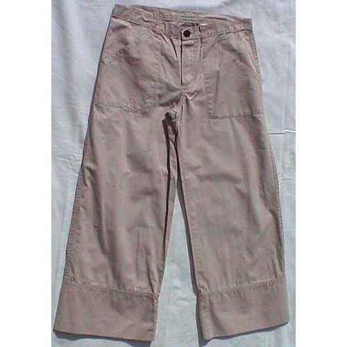 Pantalon Coton Beige Fille 10 Ans