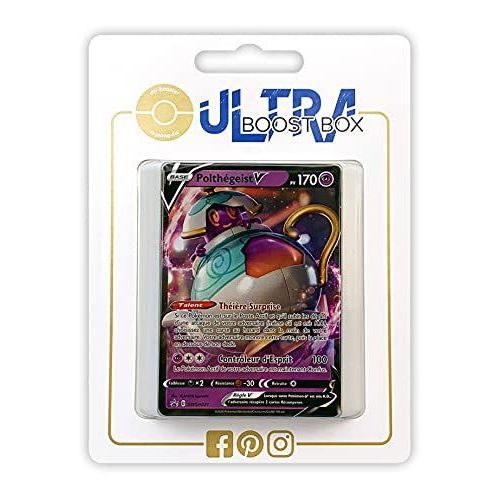 Poltéageist V Swsh021 - Ultraboost X Epée Et Bouclier 3 Tén Bres Embrasées - Coffret De 10 Cartes Pokémon Françaises