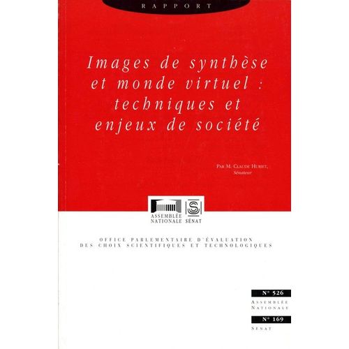 Rapport Sur Les Images De Synthèse Et Le Monde Virtuel - Techniques Et Enjeux De Société