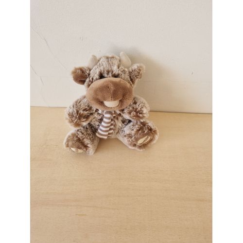 Doudou Vache Marron Nauture Collection