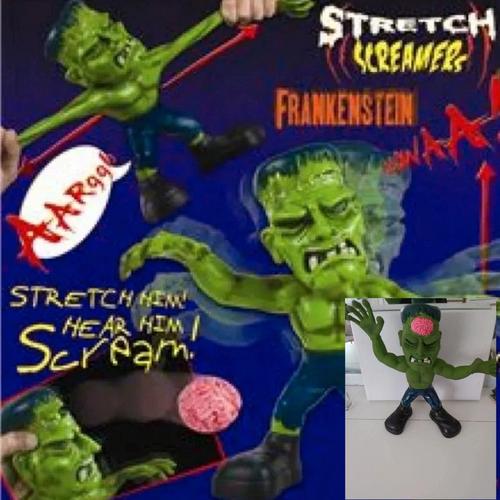 Figurine Stretch Screamer Frankenstein Vintage