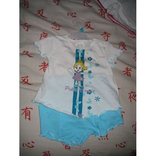 Ensemble Short Et Tee-Shirt Neuf