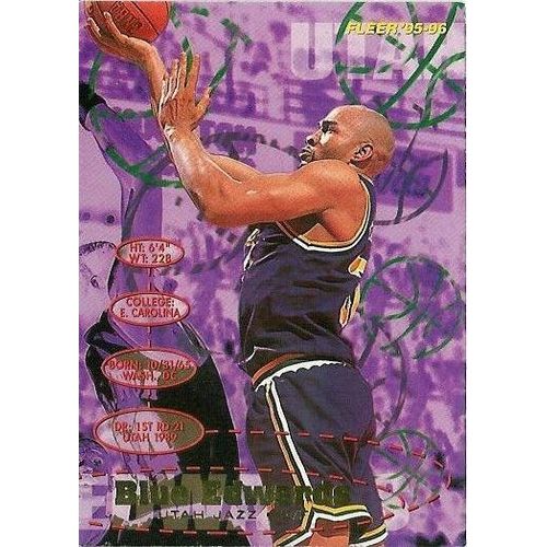 Blue Edwards - Fleer 95-96 - N°185