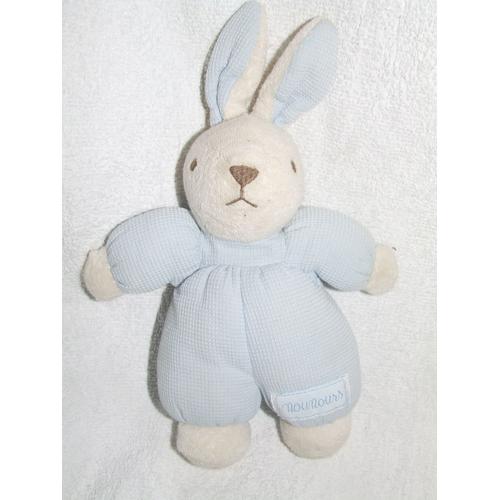 Lapin Nounours Bleu Nid D Abeille