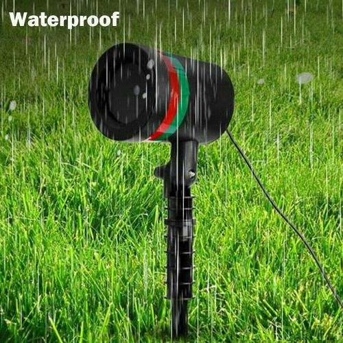 Projecteur Laser NIGHTSTARS avec télécommande/minuteur_9 modes_Bicolore Vert & Rouge