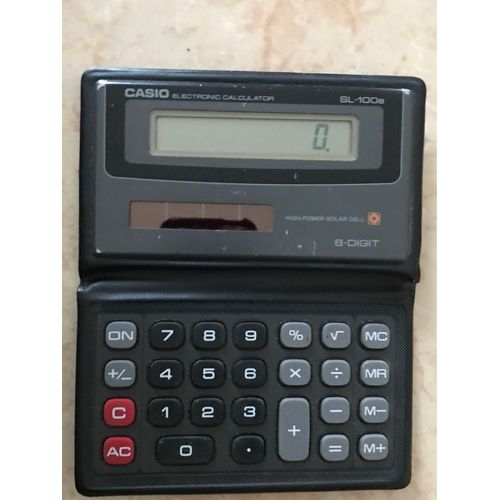 Calculatrice vintage Casio SL-100B