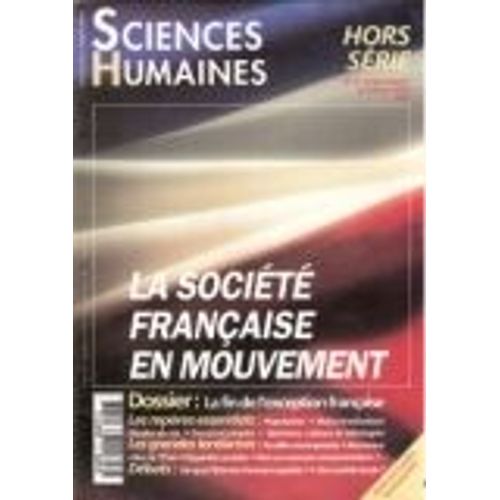 Sciences Humaines Hors-Série  N° 06 : La Société Française En Mouvement