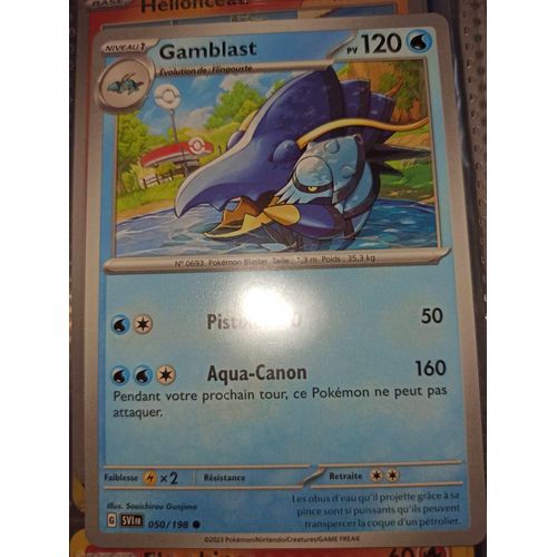 Commune - Pokemon - Écarlate Et Violet De Base - Gamblast 50/198