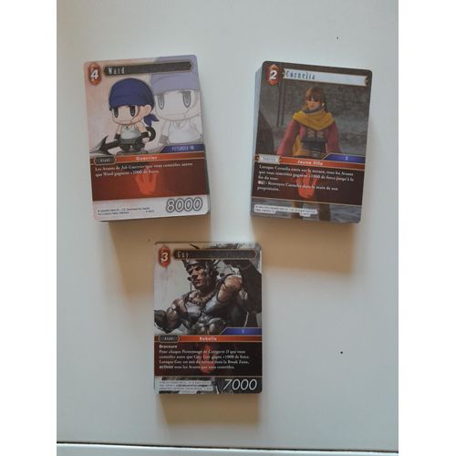 Final Fantasy Tcg Opus 6 - Lot Des Cartes C / R / H