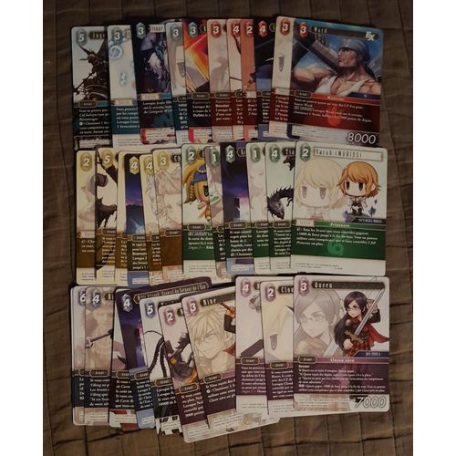 Final Fantasy Tcg Opus 21 - Set De Cartes Communes