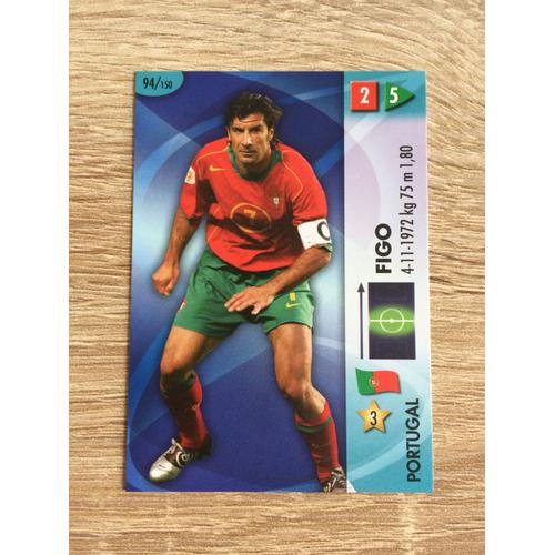 Figo Portugal Panini Card Football Germany 2006 Wm Fifa World Cup