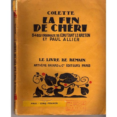 La Fin De Chéri 1938  - 34 Bois Originaux De Constant Lebreton Et Paul Allier